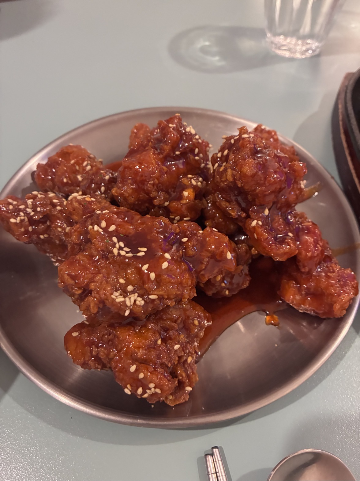 Korean Fried Chicken (Yangnyeom Chicken)
