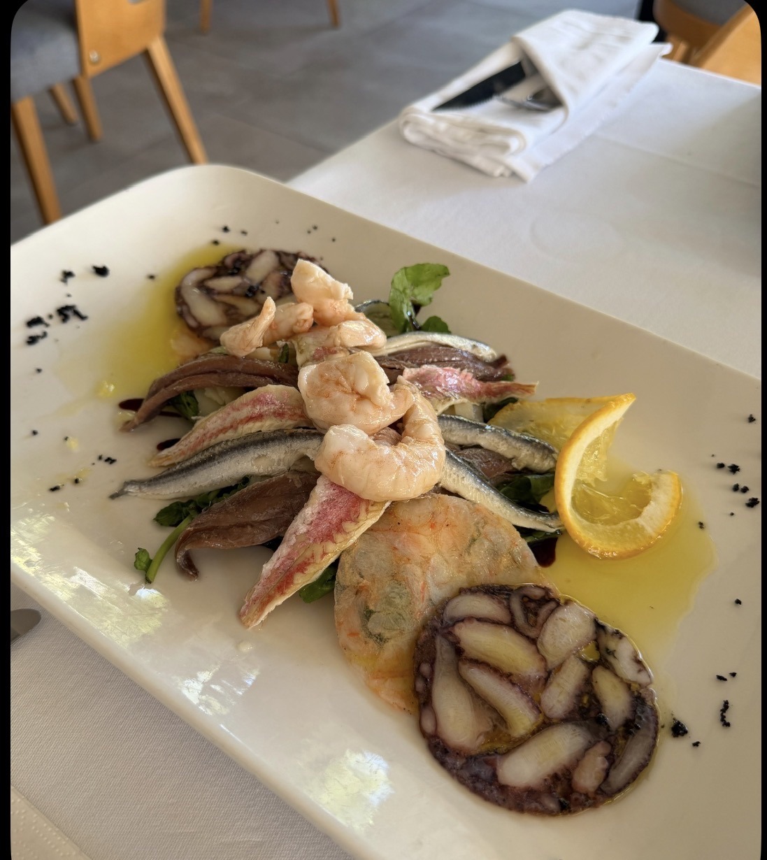 Mediterranean Seafood Salad